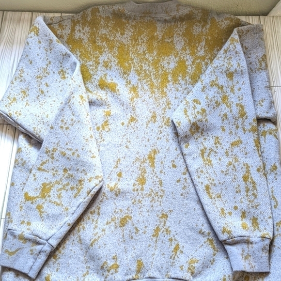 Urban Outfitters Urban Renewal Recycled Splatter Dye Crewneck Sweatshirt Size XL - Picture 5 of 9